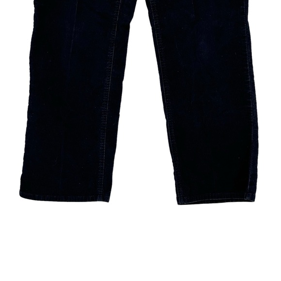 LL Bean Size 12 Black Cotton/Spandex Corduroy Favorite Fit Pants - Picture 4 of 8